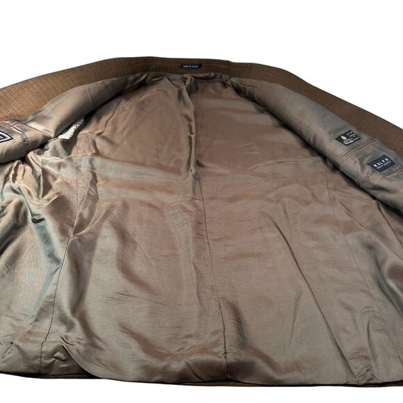 Ralph Lauren Houndstooth Sport Coat Mens Blazer Jacket Lambswool Single Breasted - Picture 8 of 16